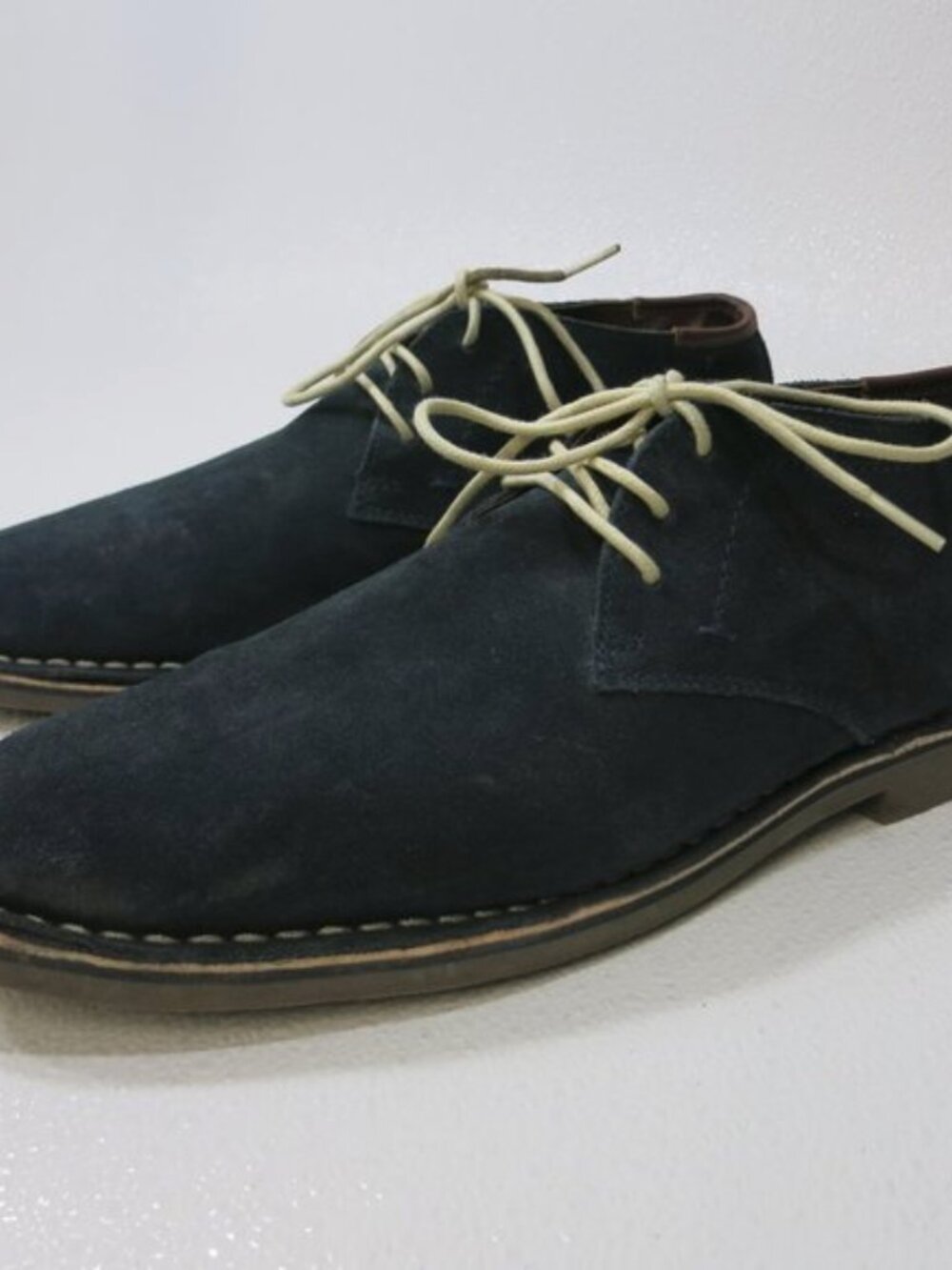 Reaction Kenneth Cole Suede Leather Chukka Boot Men's Footwear Shoes 12